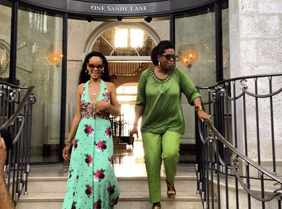 Rihanna, Oprah Winfrey Rihanna, Oprah Winfrey